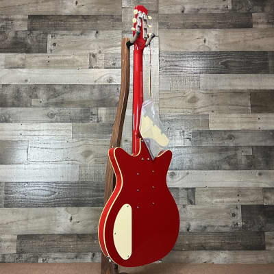 Danelectro '59 Triple Divine Electric Guitar - Red image 6
