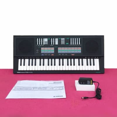 Yamaha PSS-470 Classic FM Synthesizer Keyboard (SoundBlaster, SEGA, 460)