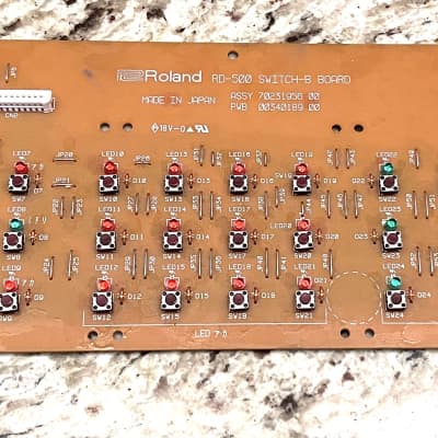 Roland RD-500 Panel/Switch Board B Free shipping.