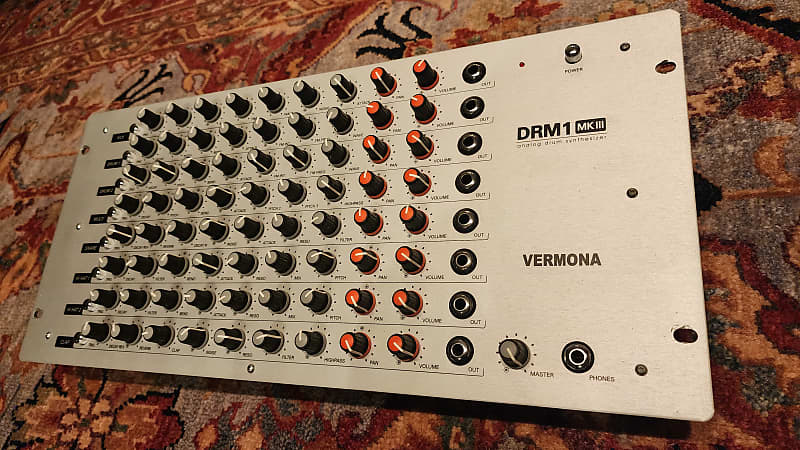 Vermona DRM1 MKIII Analog Drum Machine 2000s - Silver