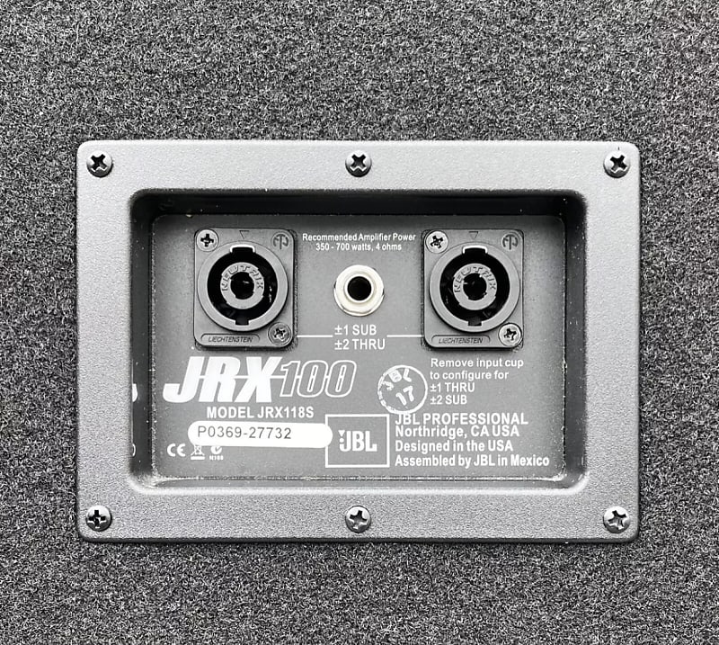 JBL JRX100 JRX118S Passive Subwoofer PAIR | Reverb