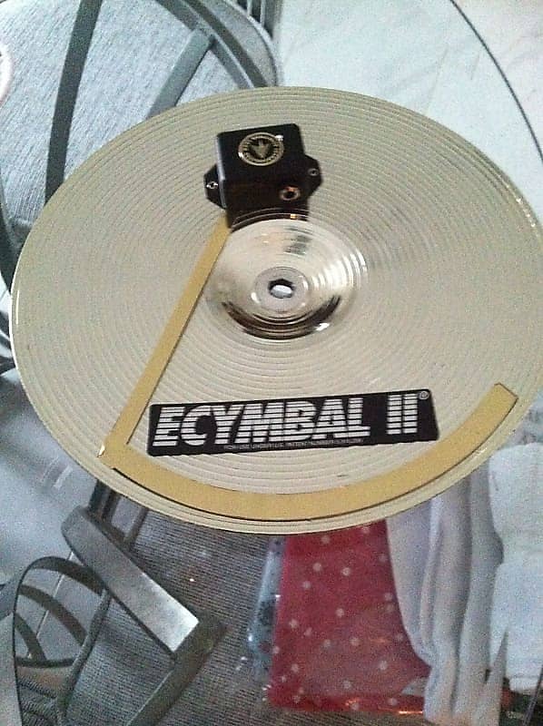 Rare! Hart Dynamics 12” ECYMBAL 2000s Electronic Drum Trigger Reverb