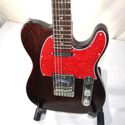 Tsunami Fractal Guitar Burgundy Special RH 2023 - Hand Laid Tru-Oil Finish for sale