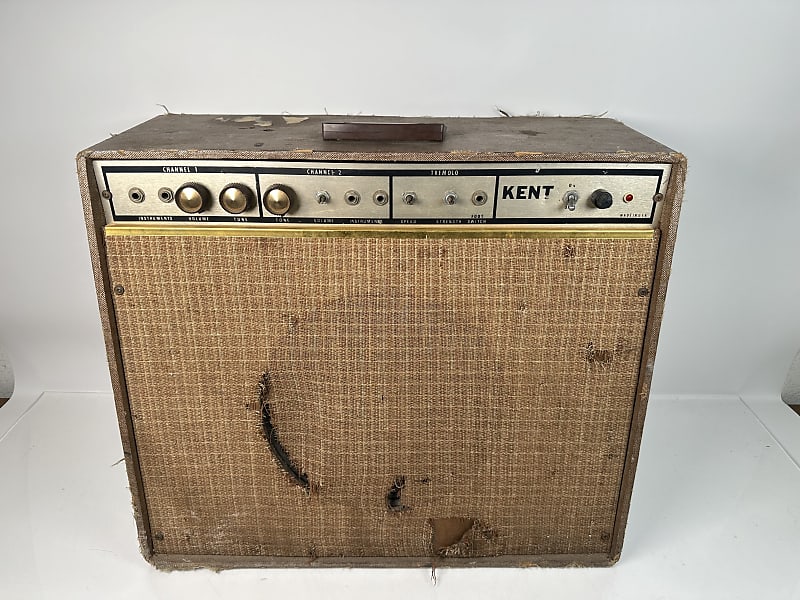 Vintage Kent Tube Guitar Amplifier Reverb