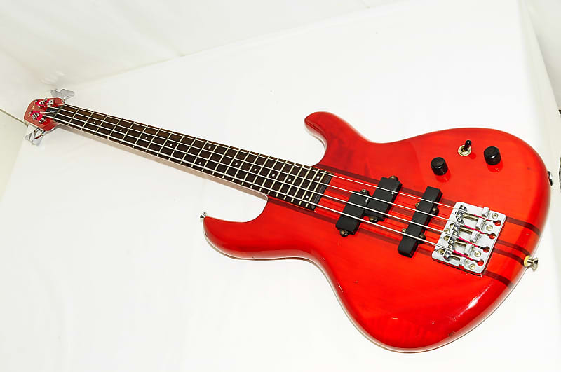 Aria Pro II ASB-60 Medium Scale Through Neck Electric Bass Ref No 2489