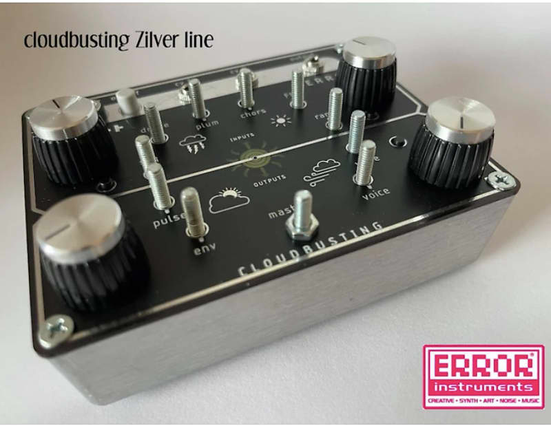 Errorinstruments Cloudbusting zilver live 2020 Black Standalone