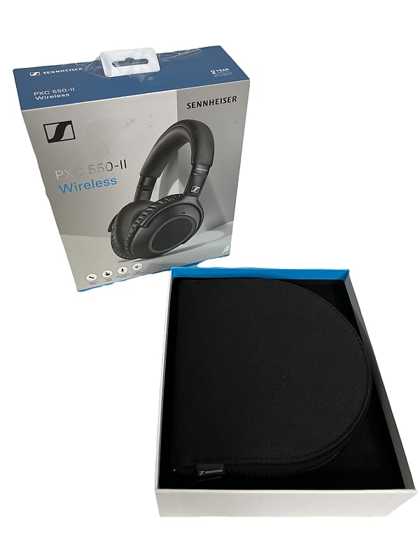 Sennheiser PXC 550 II Wireless NoiseGard Adaptive Noise Cancelling Bluetooth Headphones