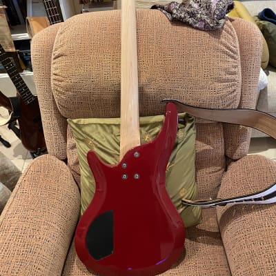 Custom Luthier-Built Reserve 4 strings passive - Cherry Red solid image 4