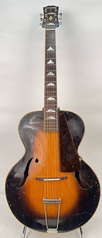 Paramount Style C Arched Top Guitar 1930s image 1