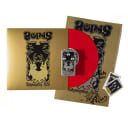 EarthQuaker Devices Hizumitas Fuzz Reverb Exclusive Black + Boris "Reincarnation Rose" Red Vinyl LP