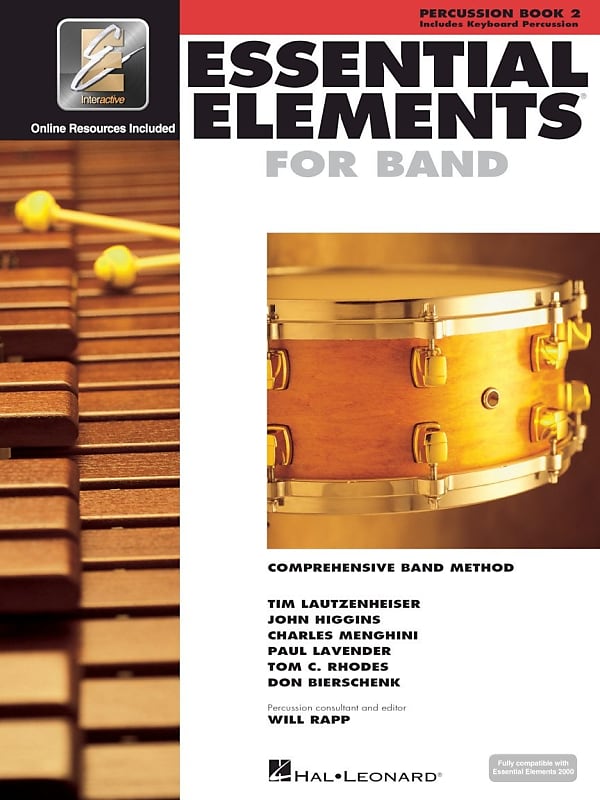 Hal Leonard Essential Elements Percussion Book 2 image 1