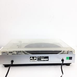 Vintage JVC L-F210 Direct Drive Turntable with Original Audio Technica DR100 Cartridge Audiophile in image 9