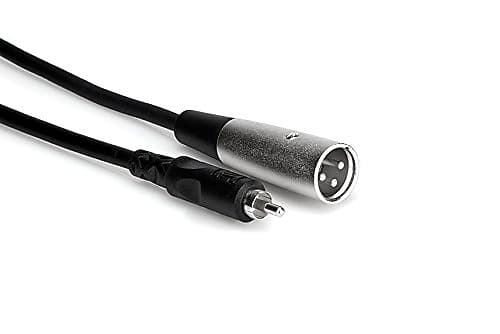 Hosa - XRM-110 - RCA Male to 3-Pin XLR Male Audio Cable - 10 ft. image 1