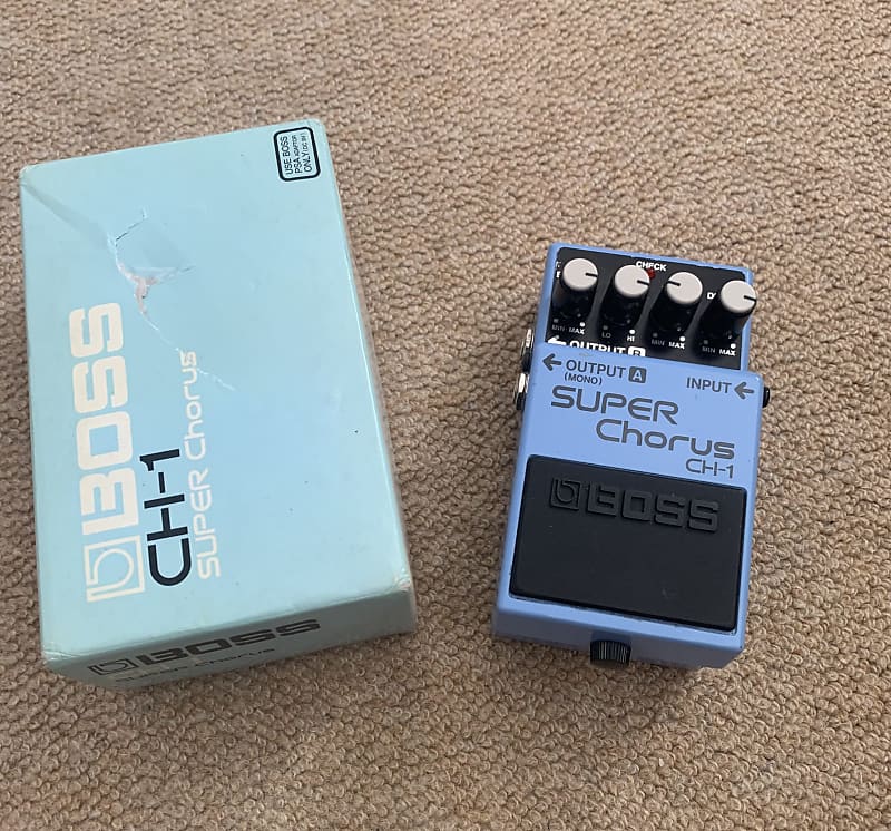 Boss CH1 Super Chorus Pedal Reverb