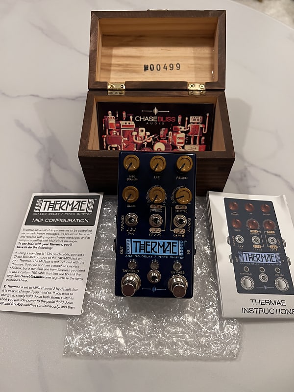 Chase Bliss Audio Thermae Analog Delay and Harmonizer | Reverb