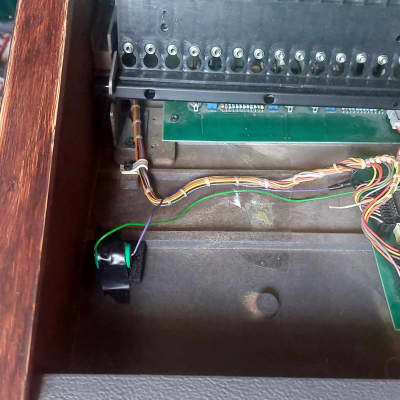 Siel Opera 6/DK600 Rare Vintage Analog Synth + Tauntek Mod + Wooden Sides + Original Case (SERVICED) Collector's Item 1984 image 13