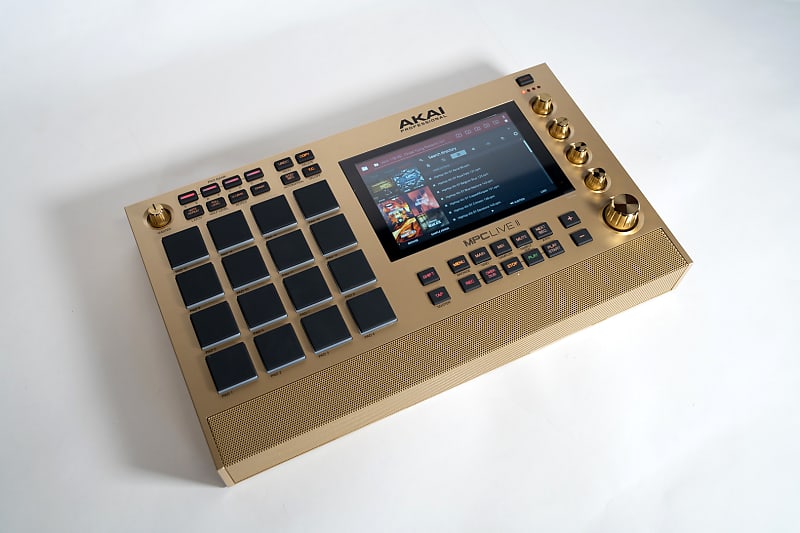 Akai MPC Live II Standalone Sampler / Sequencer Gold Edition | Reverb