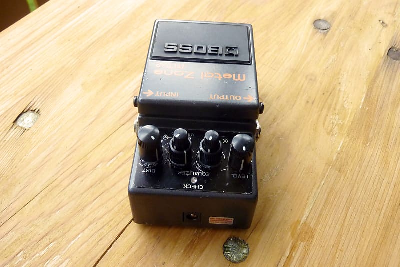 BOSS Metal Zone MT-2 with Fromel Mod | Reverb