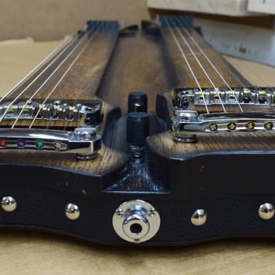 Console Style - Double Neck - Lap Steel Guitar - D / C6 Tuning - Satin Relic Finish - USA Made - Hand Crafted image 18
