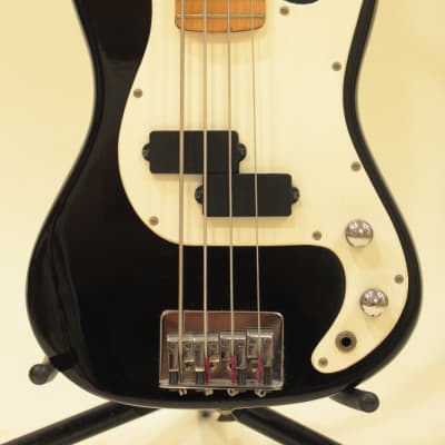 Super Rare SPLENDOR Mini Precision Bass 1970S Black Japanese Vintage. image 3