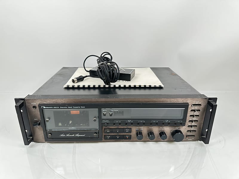 Nakamichi 680ZX 3 Head 2 Speed Cassette Deck  			