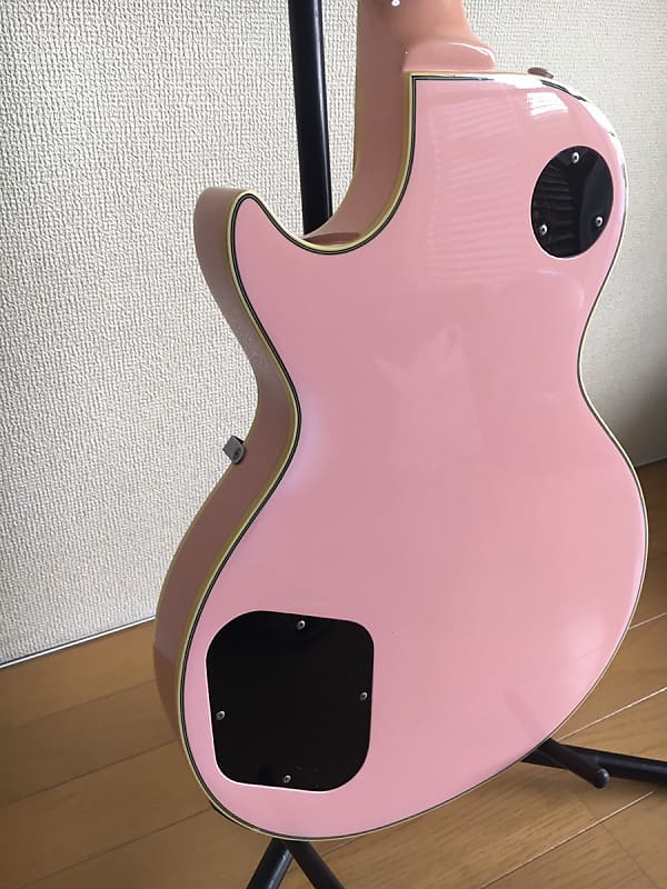 お盆ラストセール!burny PLC-45 レスポールピンク Burny PLC-45 PP Les Paul Type Electric Guitar, z8408 | Reverb UK