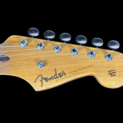 2024 Fender Stratocaster Fat 54 Custom Shop 70th Anniversary Limited Edition Relic ~ Aged White Blonde image 10