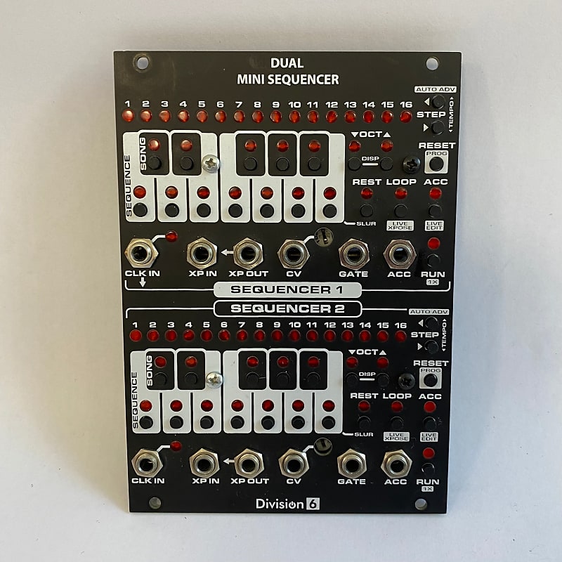 Division 6 Dual Mini Sequencer