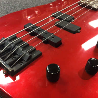 Used Peavey B-NINETY Bass Guitars Red image 6