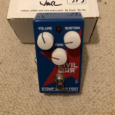 Reverb.com listing, price, conditions, and images for stomp-under-foot-civil-war-fuzz