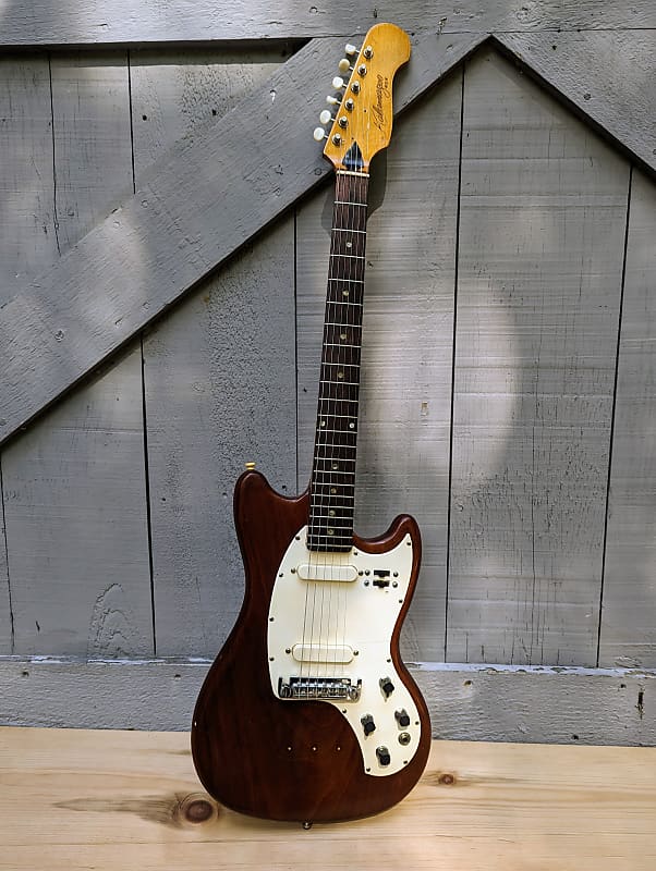 Kalamazoo KG2 Electric Guitar 1965 - Rare Mahogany Body Natural Finish image 1