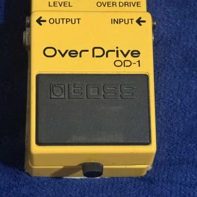 Boss OD-1 Over Drive 1981 NEC C4558C chip | Reverb