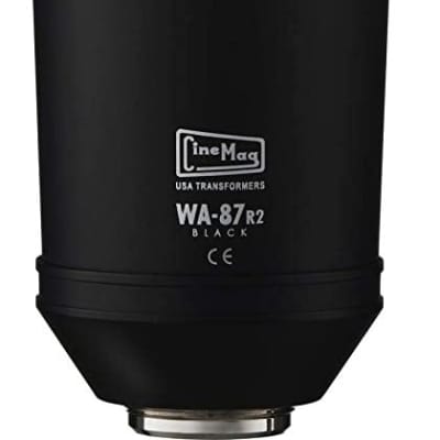 Warm Audio WA-87 R2 Large Diaphragm Condenser Microphone Black image 5