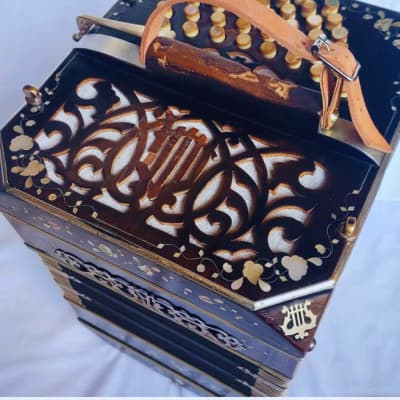 Alfred Arnold Bandoneon Zinc Plates 1920's - Full