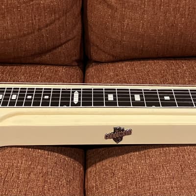 Guyatone Lap Steel Guitar HG-306C 60s - Cream image 4
