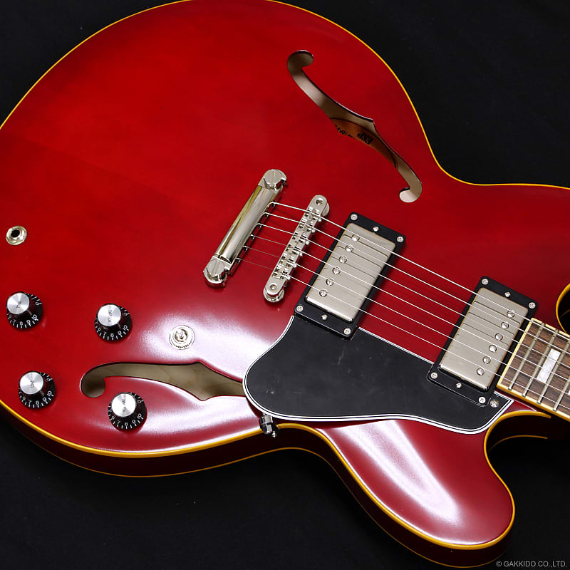 Edwards E-SA-160LTS Cherry Red, Semi Acoustic, Seymour