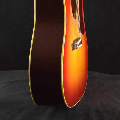 Gibson Custom Shop J-45 Adjustable Saddle Vintage Cherry Sunburst image 3