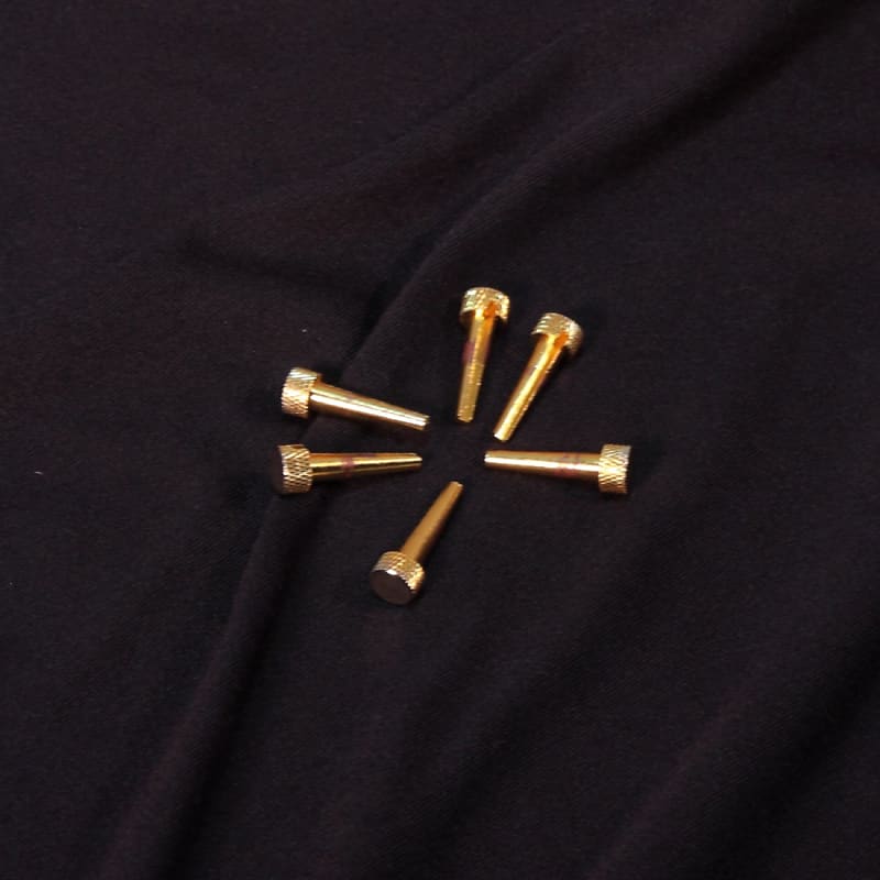 Used D'Andrea Tone Pins Set of 6 Gold image 1