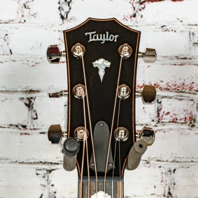 Taylor - 618e - Grand Orchestra V-Class Acoustic-Electric Guitar - Natural - w/ Hardshell Case - x4010 image 5