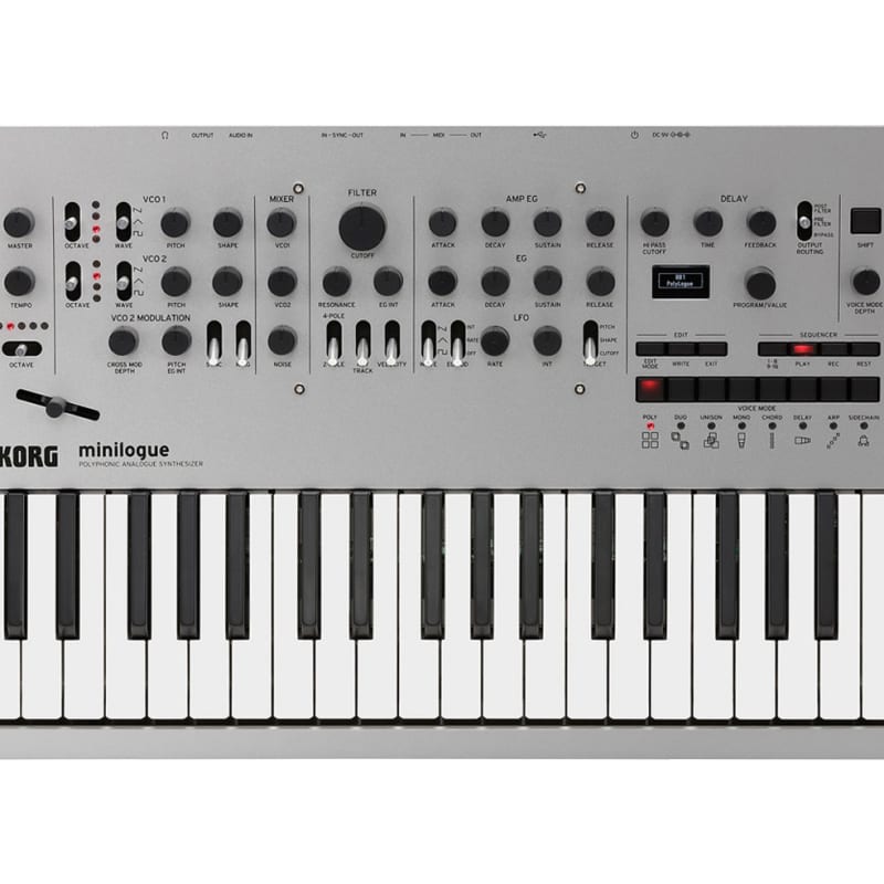 Korg Minilogue 37-Key 4-Voice Analog Synthesizer