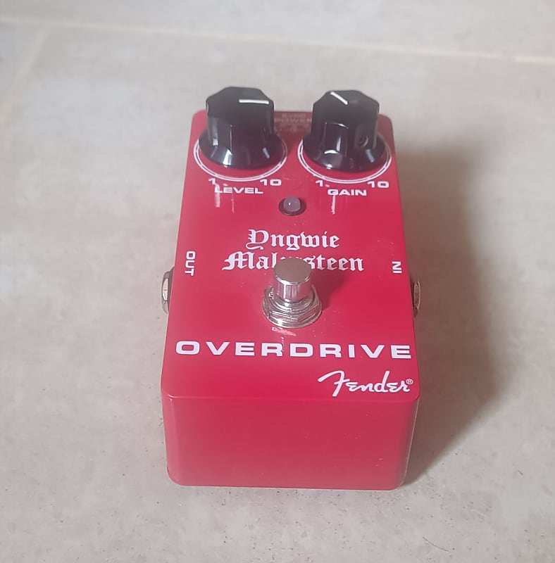 Fender Yngwie Malmsteen Overdrive 2010s - Red | Reverb