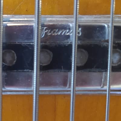 1960s Framus Star Bass 5/150 -"Wyman Bass" w/hard case - AS-IS, For Restoration/Parts image 12