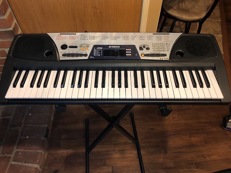 YAMAHA Ez-150 beginner 61 keys educational keyboard | Reverb