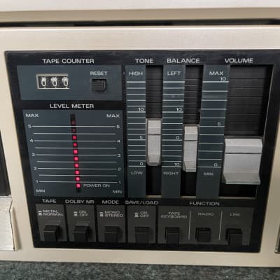 1980's FISHER SC-300K Portable Music Composer System Boombox Stereo w/Keyboard image 13
