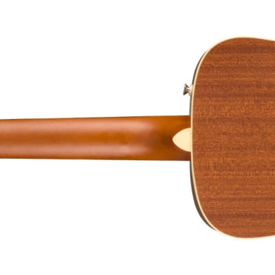 Fender Redondo Mini Acoustic Guitar, Natural w/ Gig Bag image 3