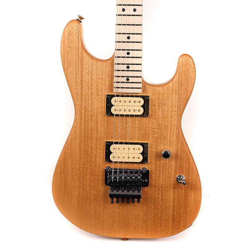 Charvel Custom Shop San Dimas Mahogany Floyd Rose Natural Oil Finish image 1