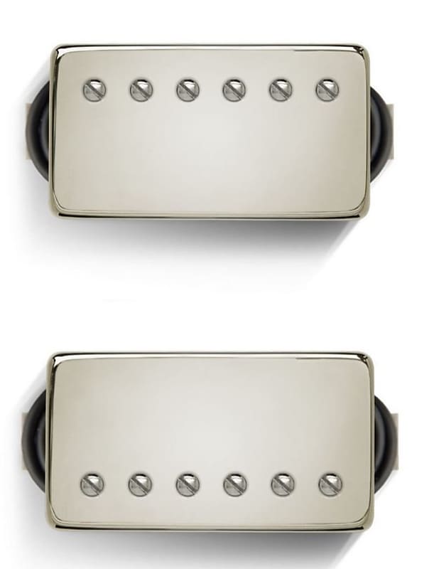 Bare Knuckle Pickups Nailbomb Humbucker Set Nickel Covers