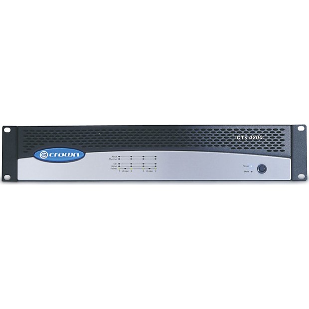 Crown CTs 4200 4-Channel Power Amp image 1