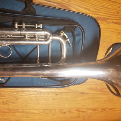 Bach Stradivarius 180S37 Silver Trumpet, Gold Trim, Heavy Caps, Serviced, Extras! image 10