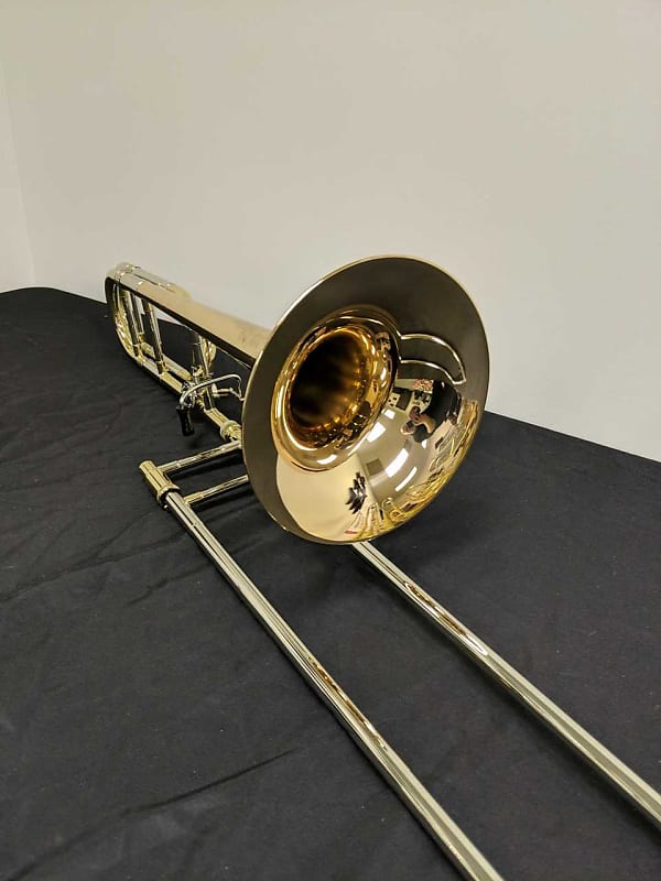Manchester Brass Professional Tenor Trombone in Lacquer with Red